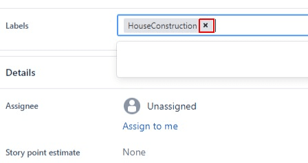 How to delete a label in Jira